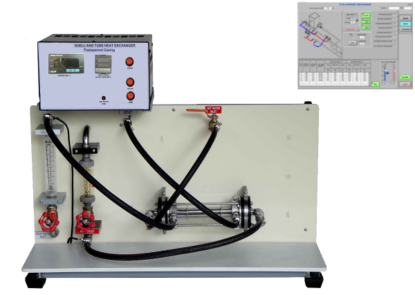 Shell & Tube Heat Exchanger & Data Acquisition